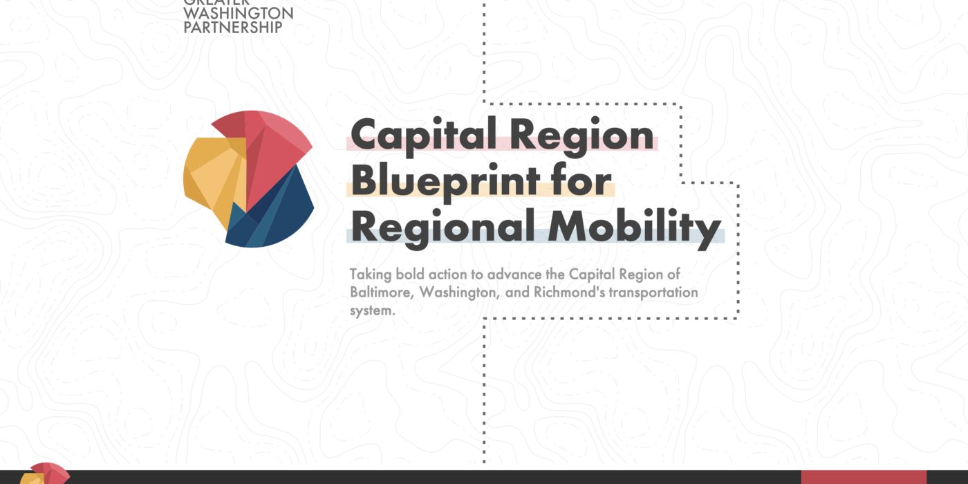 Screenshot of the Greater Washington Partnership Regional Mobility site